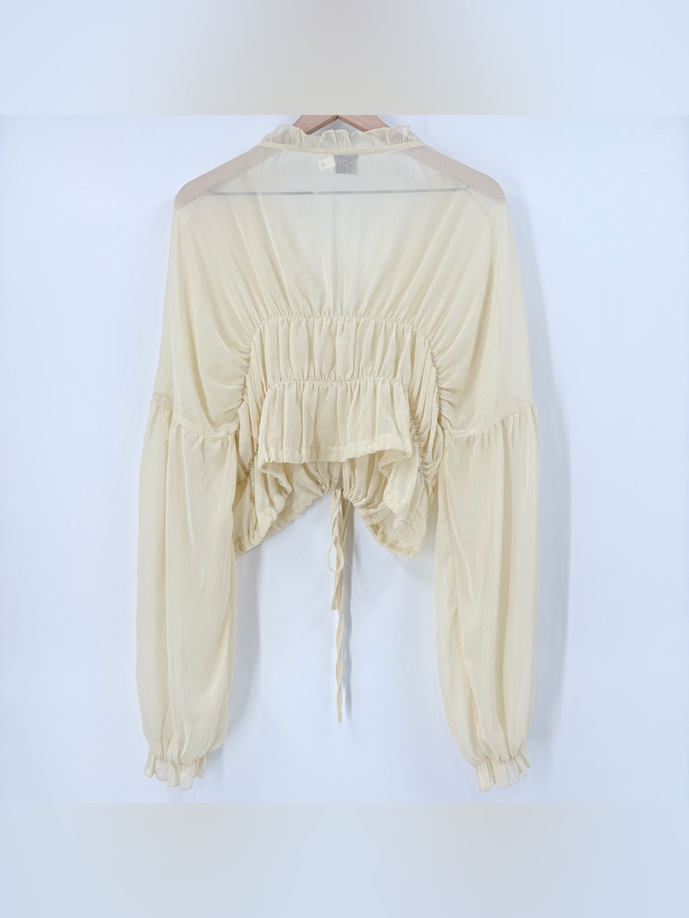 SNDYS Cream Bali Top - Picture 11 of 14